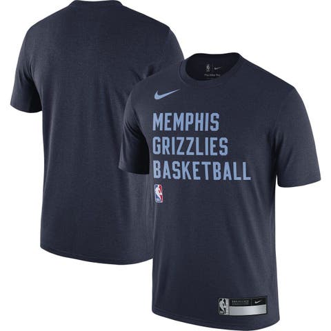 Men's Under Armour Navy Memphis Grizzlies Combine Authentic City  Performance T-Shirt