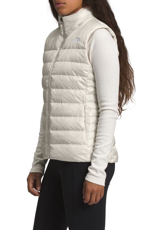 The North Face Aconcagua Down Vest in Vintage White