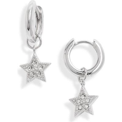 Olivia Burton Celestial Star Charm Huggie Hoop Earrings
