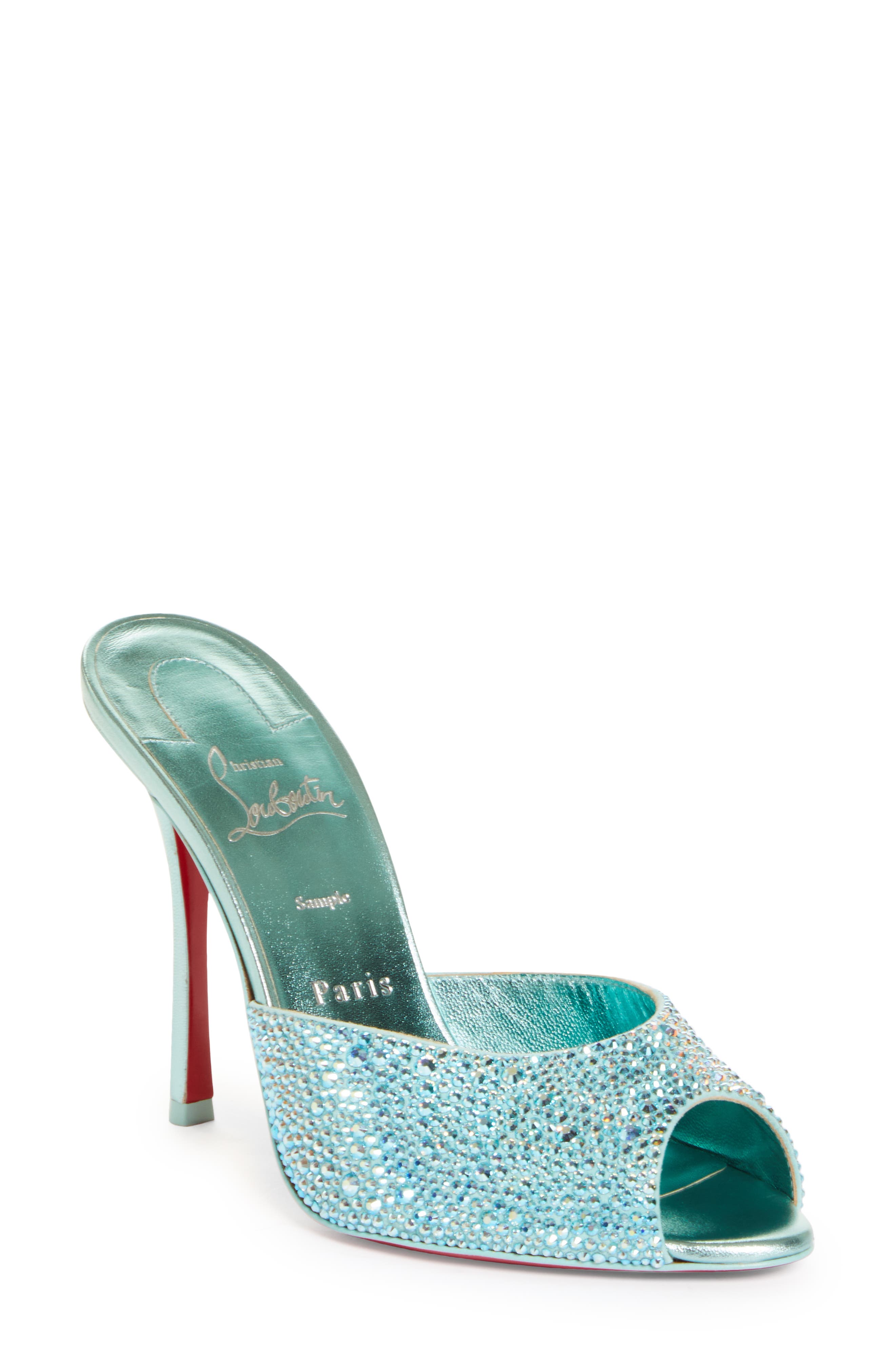 louboutin mule heels