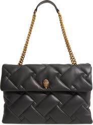 medium kensington soft quilted leather shoulder bag