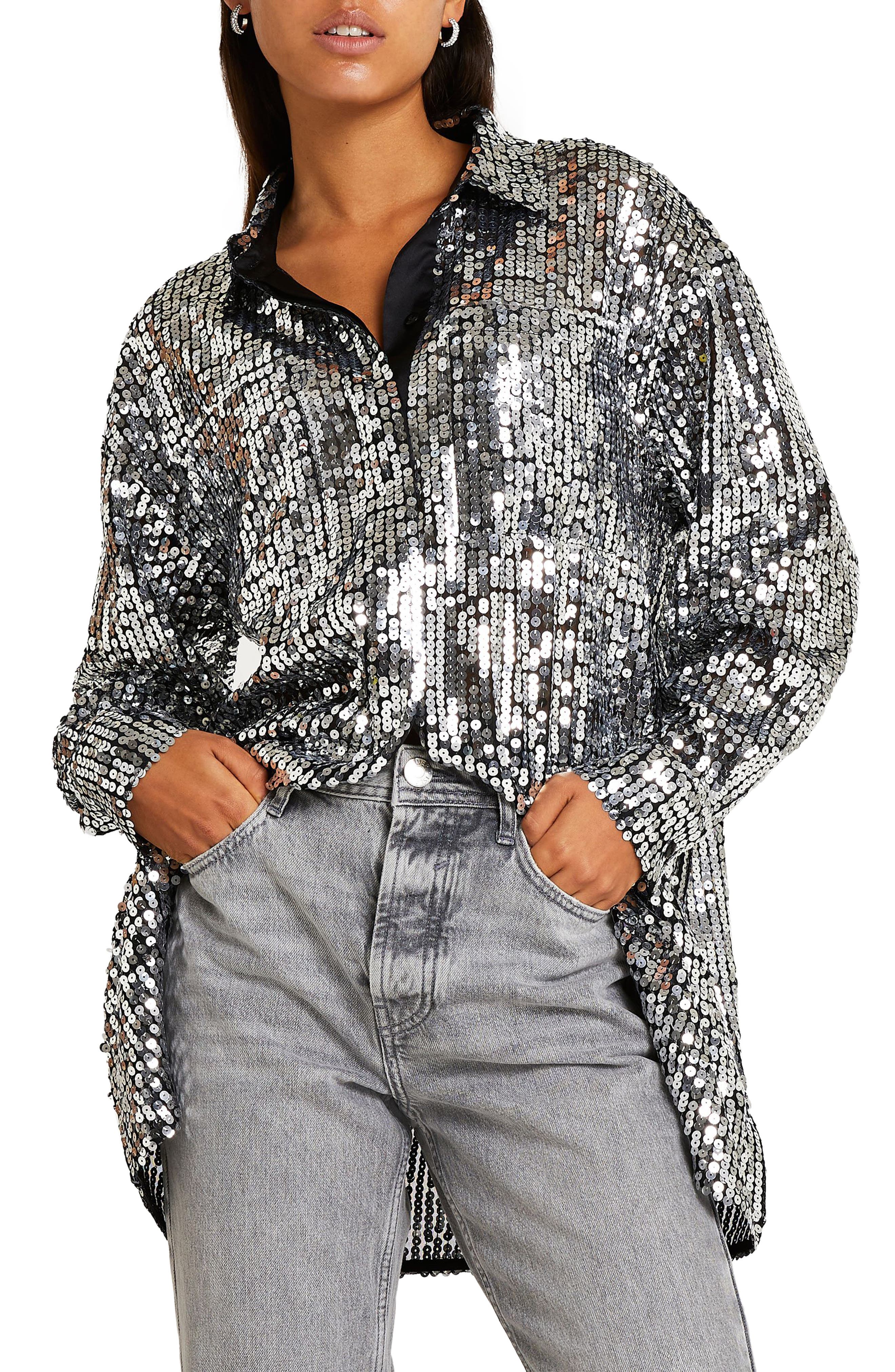 sparkly dress shirt