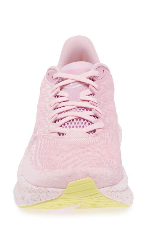 Shop Hoka Mach 6 Running Shoe In Pink Twilight/lemonade