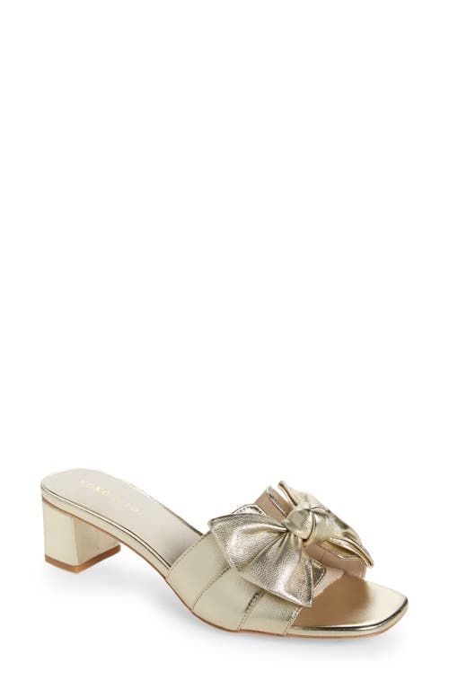 Sidney 2 Sandal in Gold Leather