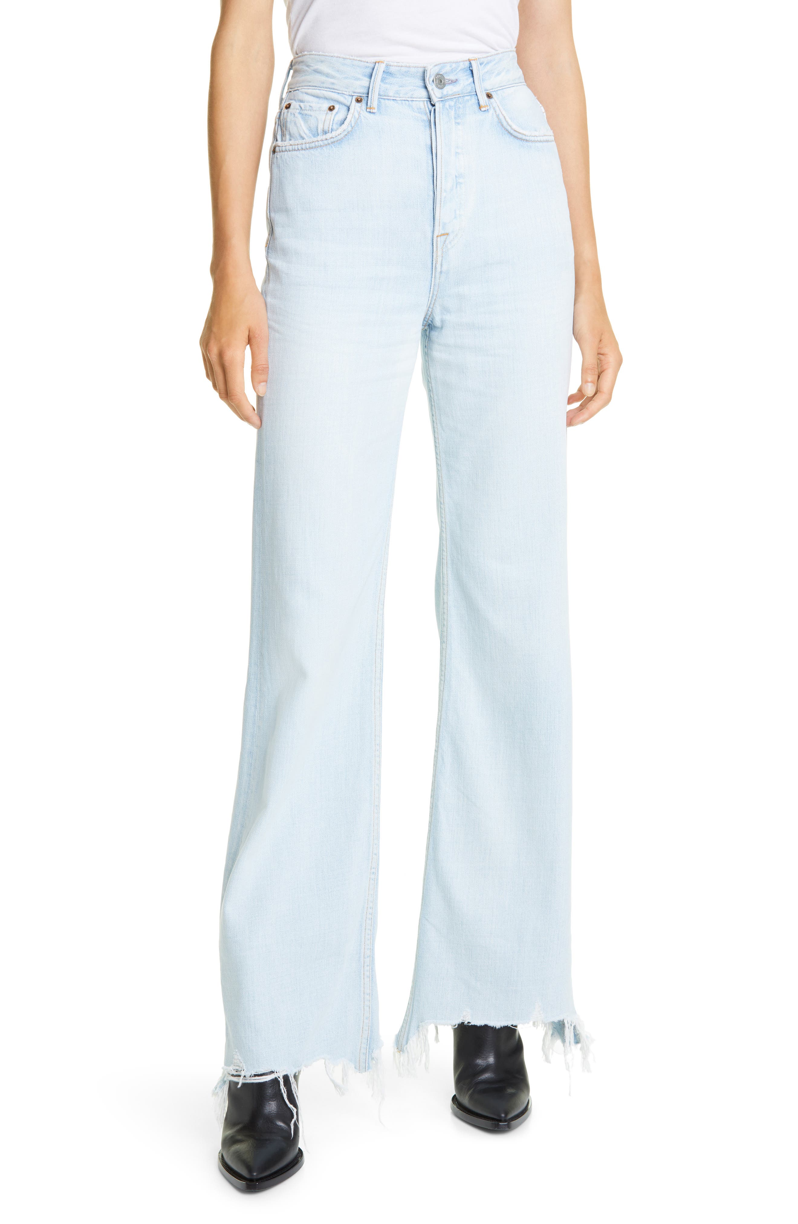 grlfrnd carla wide leg jeans