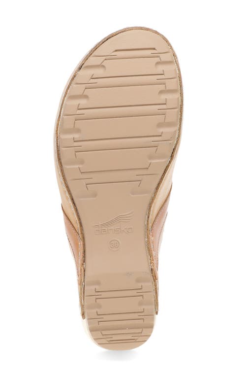 Dansko Tammy Slingback Clog In Tan