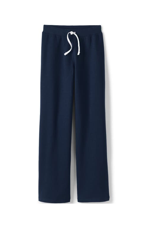 Shop Lands' End School Uniform  Sweatpants In Classic Navy