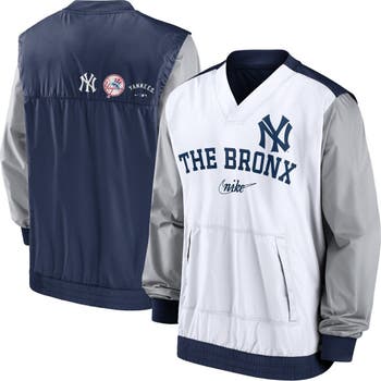 Buy New York Yankees Sideline Pullover Satin Jacket Men's