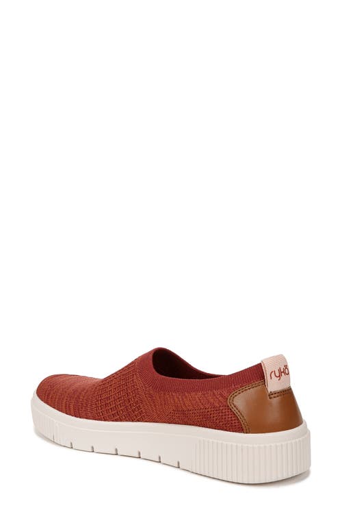 Shop Ryka Rykä Vista Slip-on Sneaker In Red Clay
