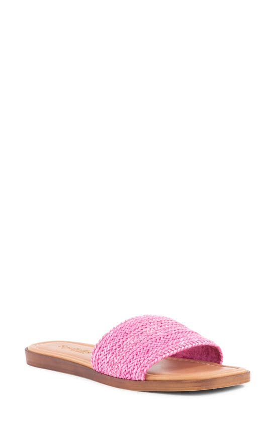 Shop Seychelles Palms Perfection Slide Sandal In Pink