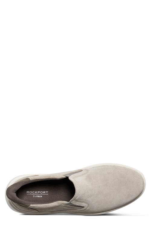 Shop Rockport Tristen Step Activated Slip-on Sneaker In Light Brown