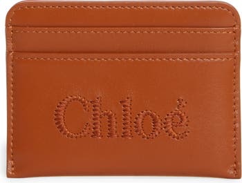 Chloé Sense Leather Card Case | Nordstrom