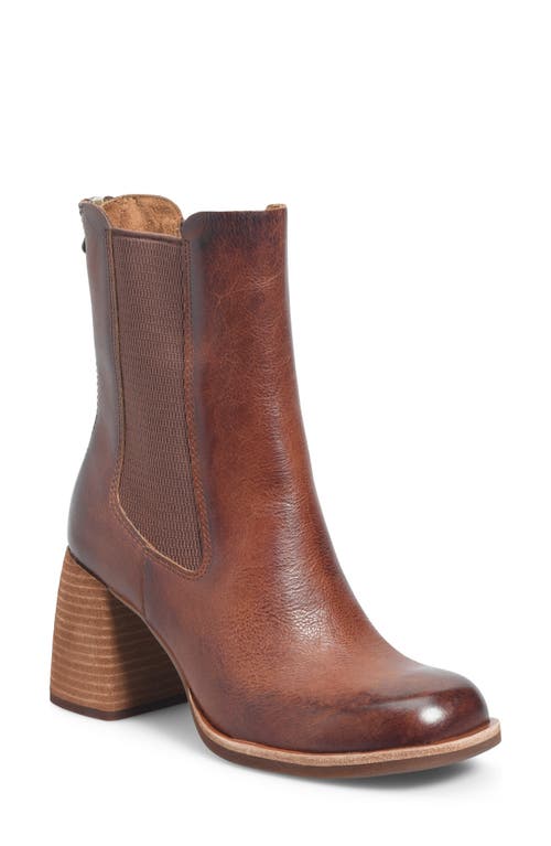 Shop Kork-ease ® Arline Chelsea Boot In Tan Leather