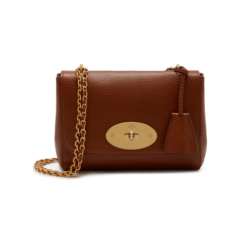 Shop Mulberry Lily Convertible Leather Shoulder Bag In Oak