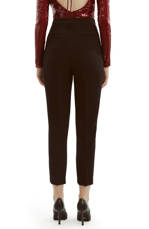 Bardot Slim Fit Ankle Pants In Black