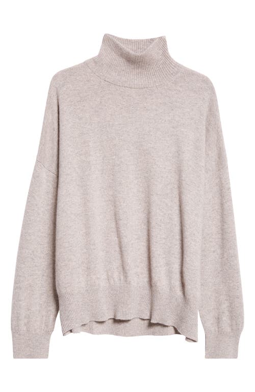 Shop Loulou Studio Murano Cashmere Turtleneck Sweater In Bloom Melange