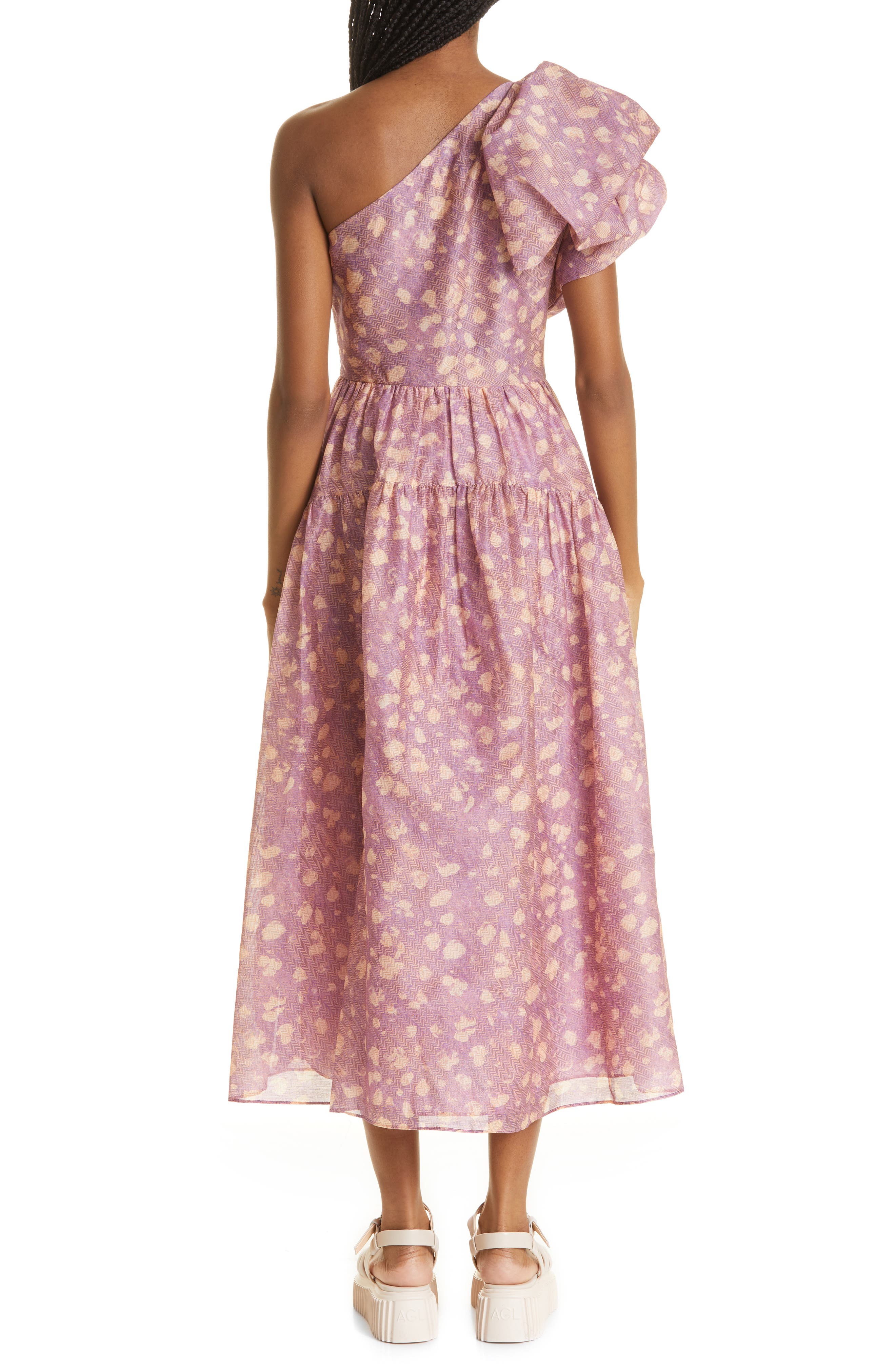 Ulla Johnson Athena One-Shoulder Cotton 