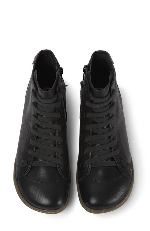Camper Peu Cami High Top Sneaker In Black