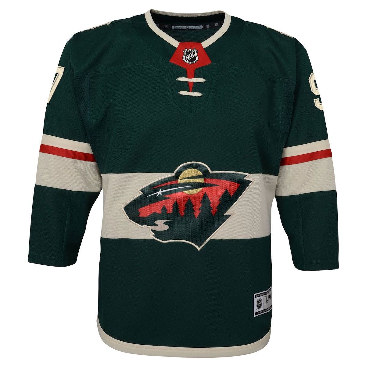 Outerstuff Youth Kirill Kaprizov Green Minnesota Wild Home Premier