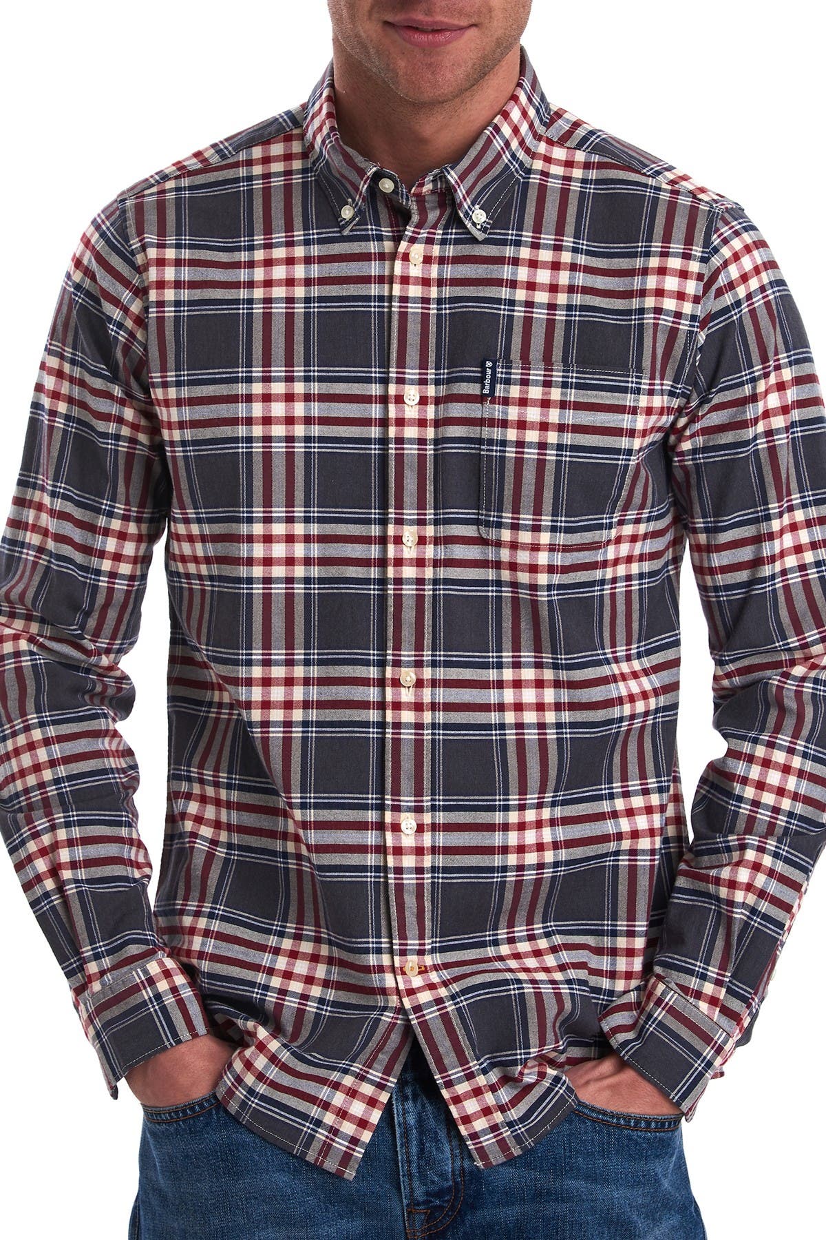 barbour highland shirt