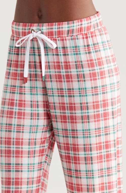 Shop Honeydew Star Seeker Pajamas In Joyful Plaid