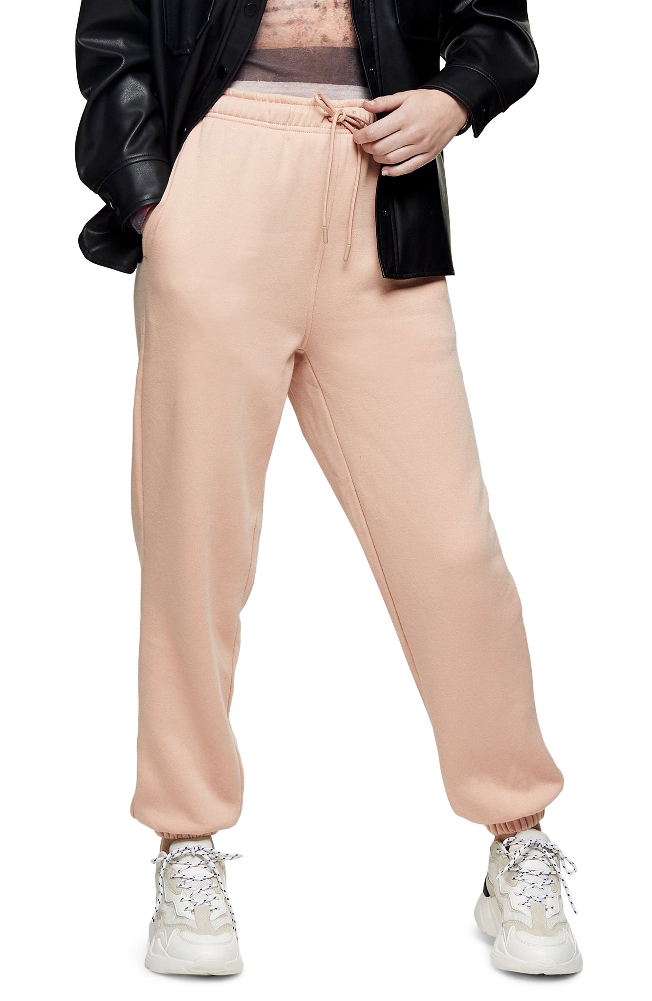 topshop pink joggers