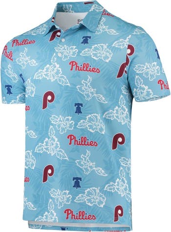 Men's Reyn Spooner White Philadelphia Phillies scenic Button-Up Shirt