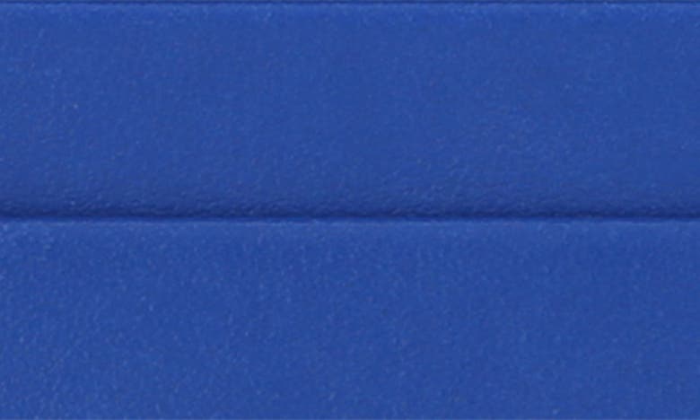 Shop Heron Preston Leather Tape Card Holder In Blue White