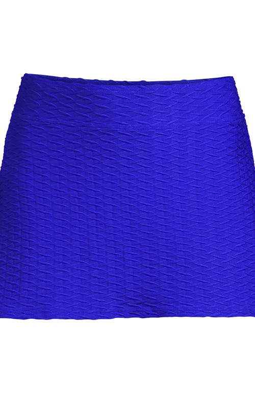 Shop Lands' End Swim Skirt Swim Bottoms In Electric Blue