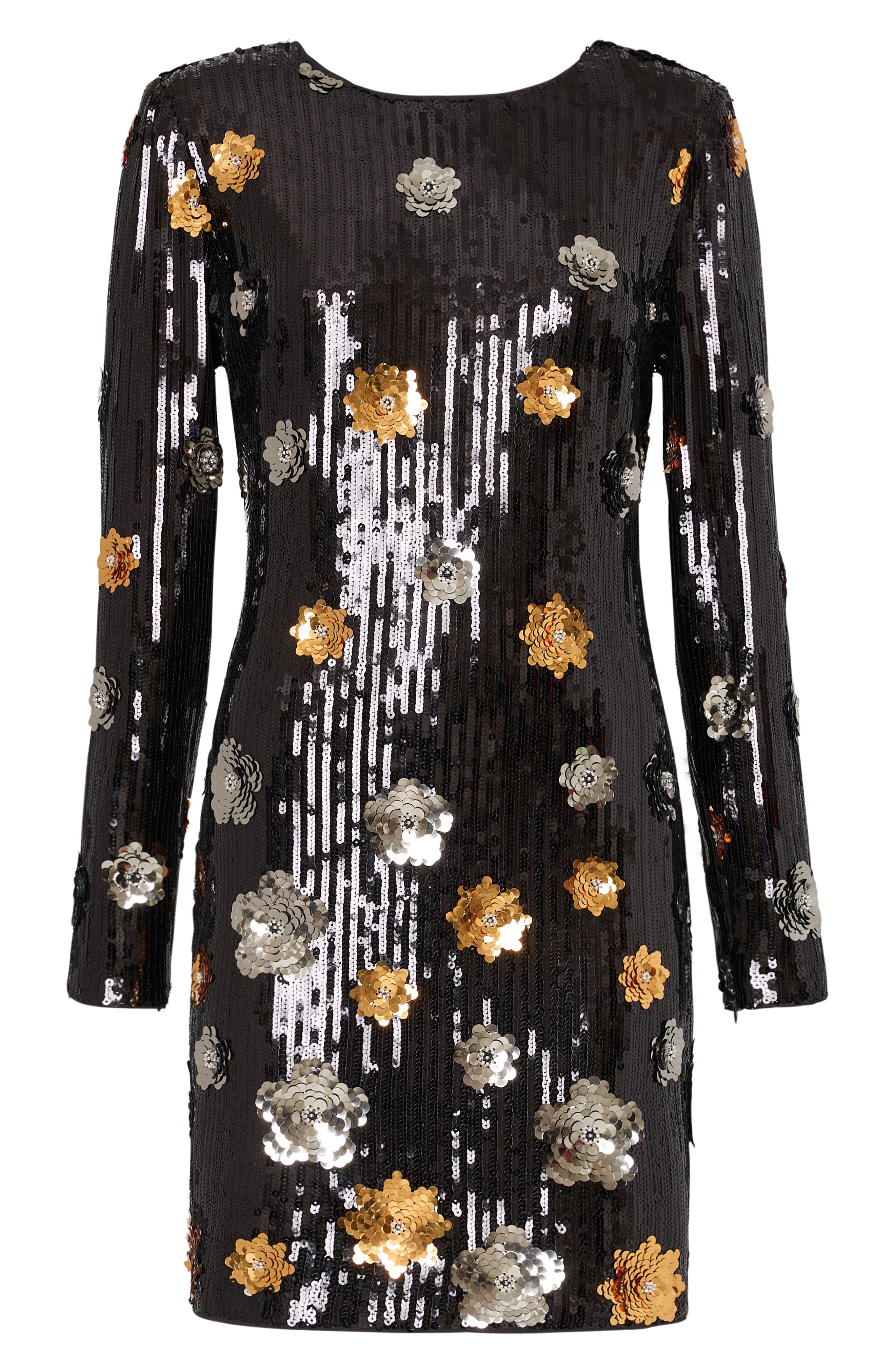 chinese dress ladies Milly Tahlia Velvet Lace Midi Dress - Navy/Black main image 0