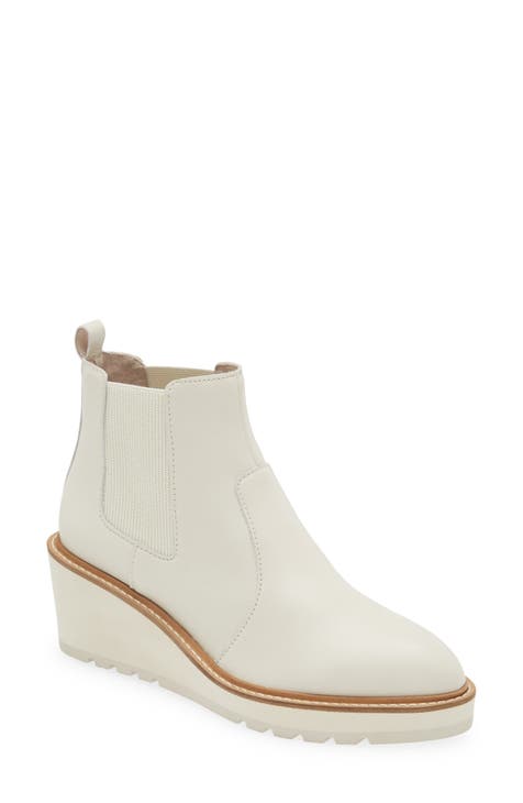 Women's White Ankle Boots & Booties