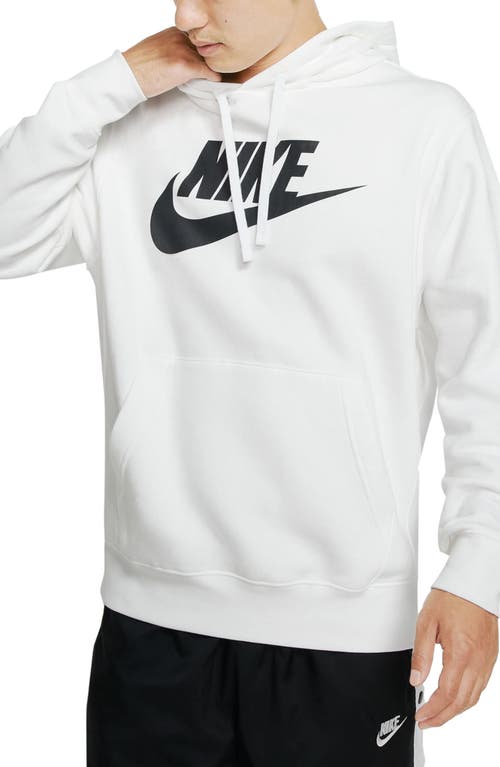 Nike Sportswear Club Fleece Logo Hoodie at Nordstrom,