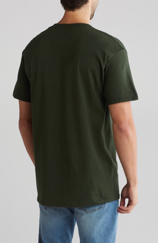 Shop Philcos Yellowstone Wyoming Graphic T-shirt In Forest Green