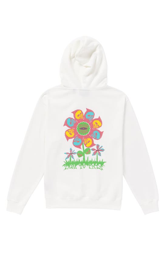 Shop Volcom Earth Tripper Graphic Hoodie In White