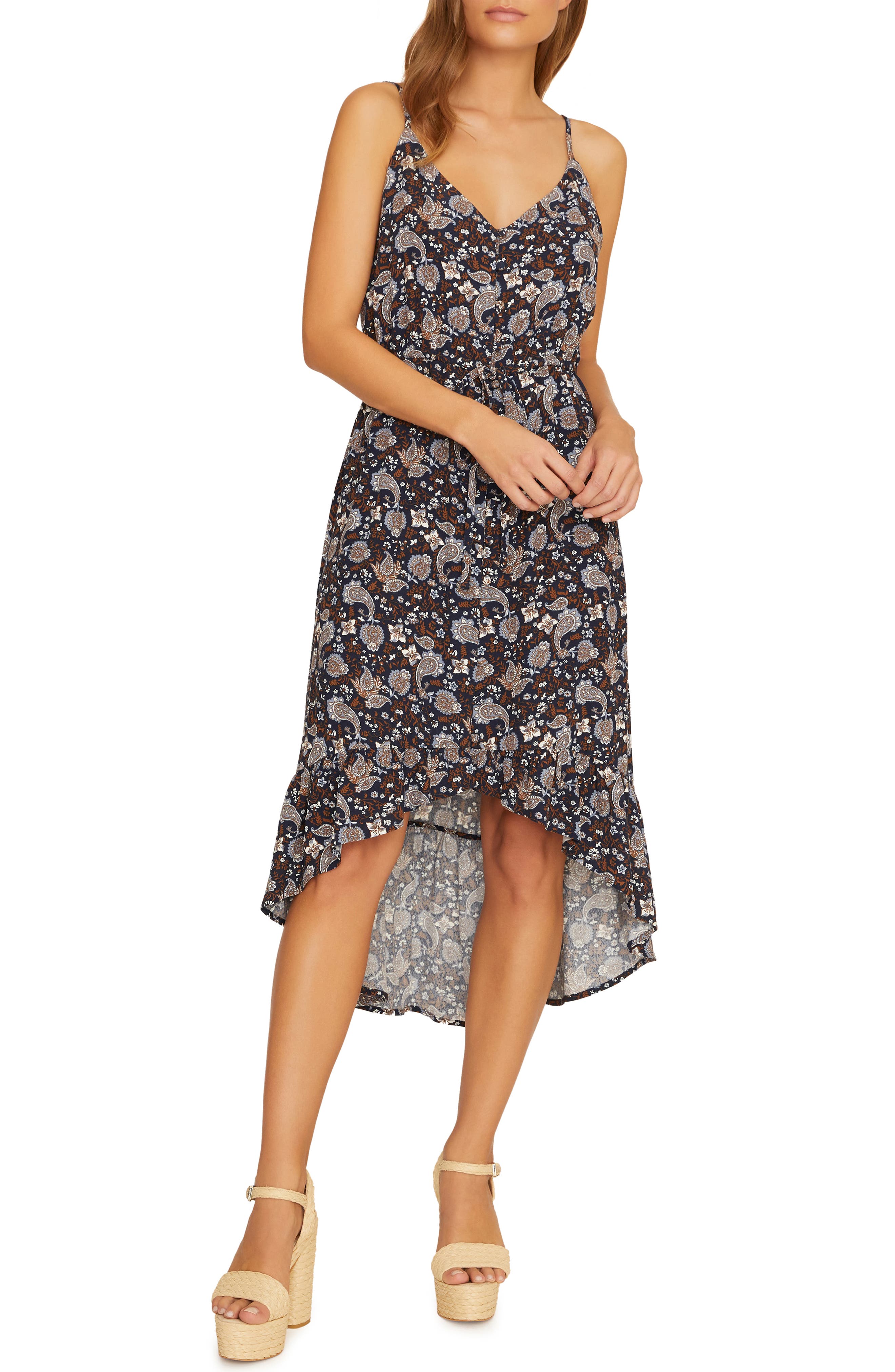 Sanctuary Palm Springs High/low Dress, Blue