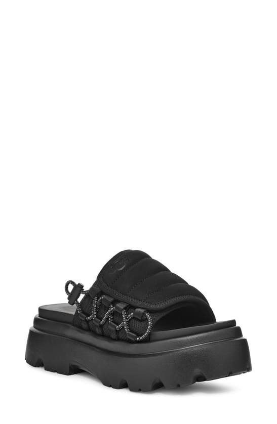 Shop Ugg Callie Platform Sandal In Black