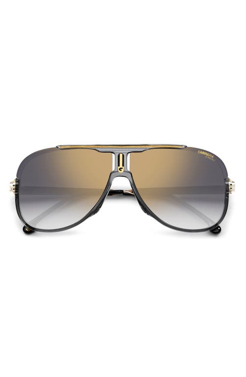 CARRERA EYEWEAR CARRERA EYEWEAR 64MM OVERSIZE AVIATOR SUNGLASSES 