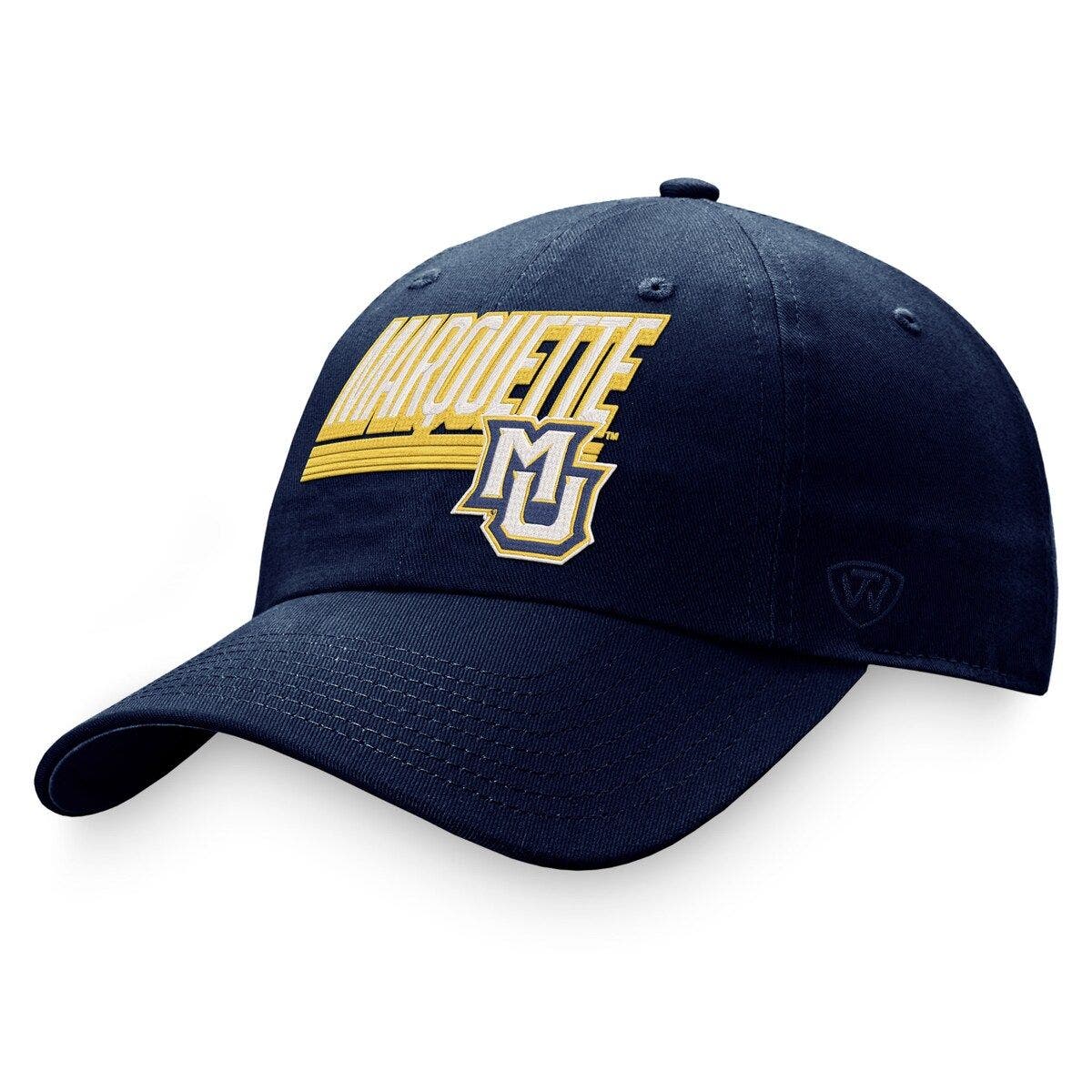 TOP OF THE WORLD Men's Top of the World Navy Marquette Golden Eagles ...