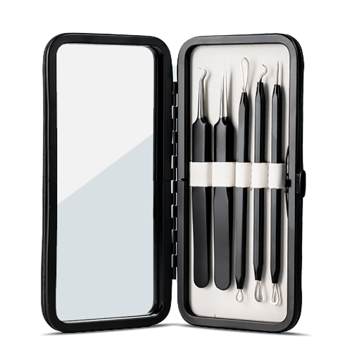 PETE & PEDRO PETE & PEDRO ACNE & BLACKHEAD REMOVER SKIN TOOL SET 