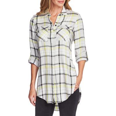 Vince Camuto Plaid Tunic