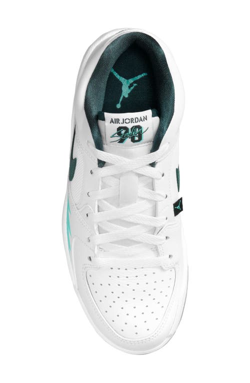 Shop Jordan Stadium 90 Sneaker In White/oxidized Green/twist