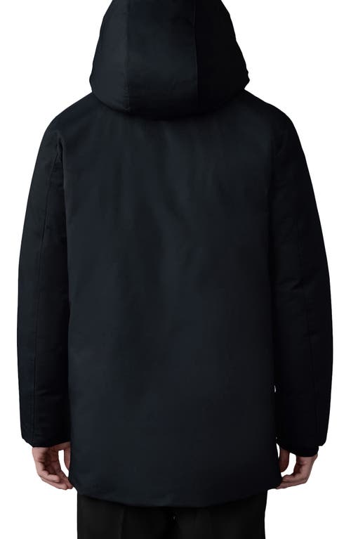 Shop Mackage Sullivan Water Repellent 800 Fill Power Down Parka With Removable Bib In Black