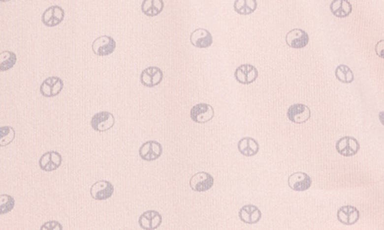 Flora Nikrooz Marian Printed Dreamy Sweater Knit Pajama Set In Pink