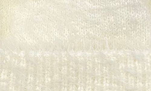 Marcus Adler Eyelast Knit Cuffed Beanie In Ivory