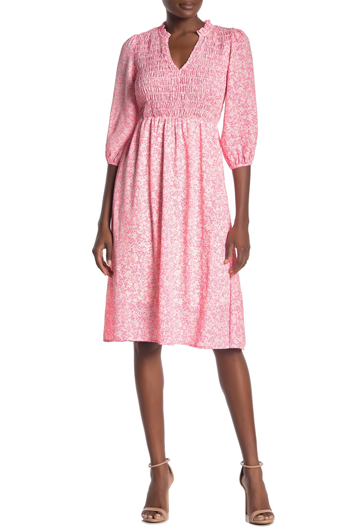nordstrom rack pink dress