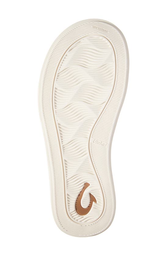 Shop Olukai Leeward Flip Flop In Graphite / Graphite