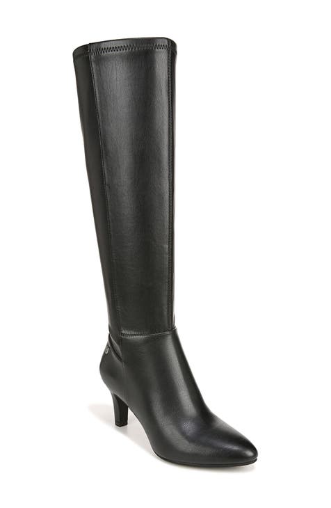 faux leather boots | Nordstrom