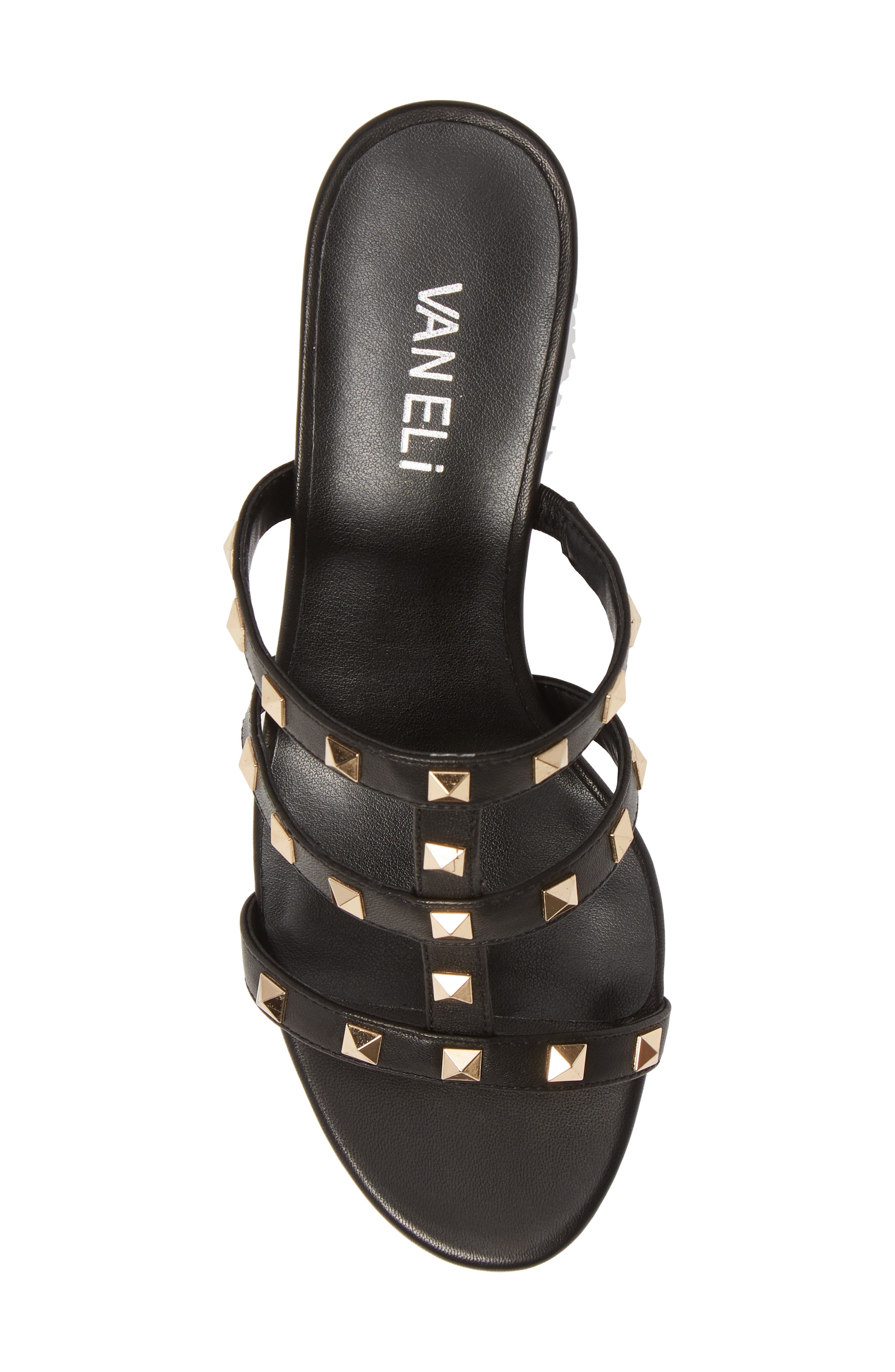 vaneli mayda studded slide sandal