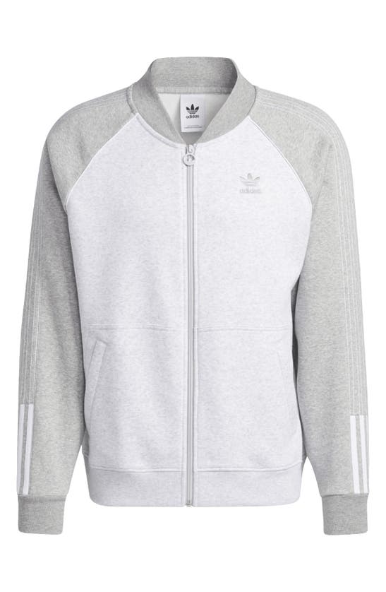 ADIDAS ORIGINALS FLEECE SST TRACK JACKET