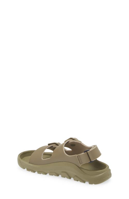 Shop Birkenstock Kids' Mogami Sandal In Faded Khaki